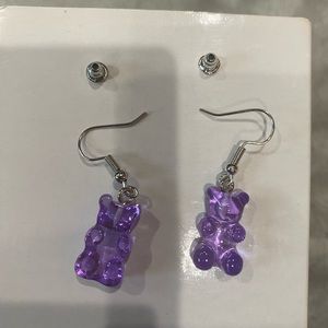 NWOT 3 pairs of gummy bear earrings 💕💕💕